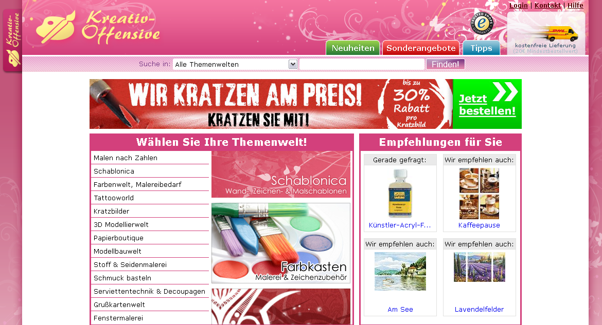 Kreativ-Offensive Screenshot