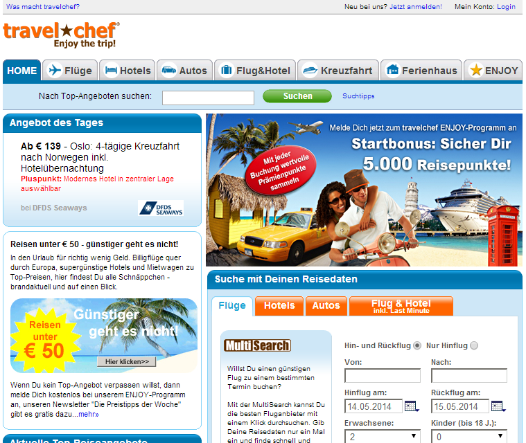travelchef Screenshot