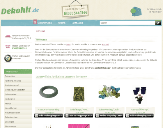 dekohit.de Screenshot