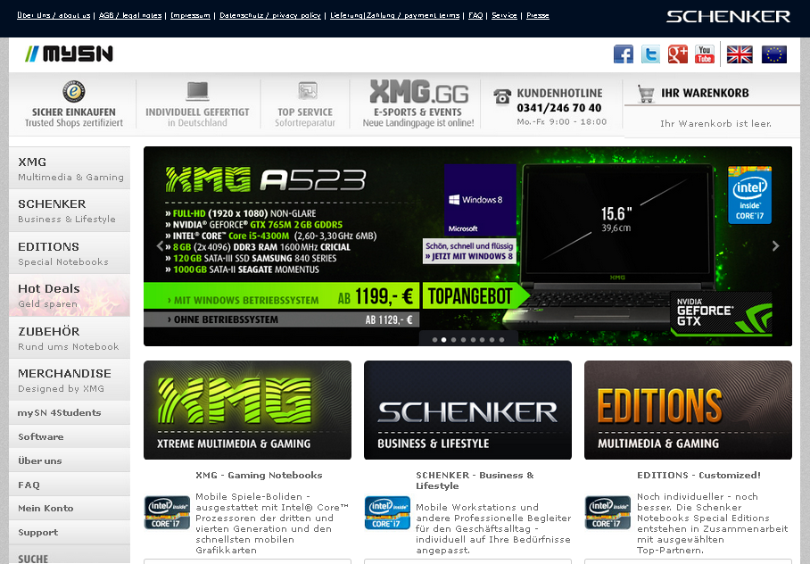 mysn.de Screenshot