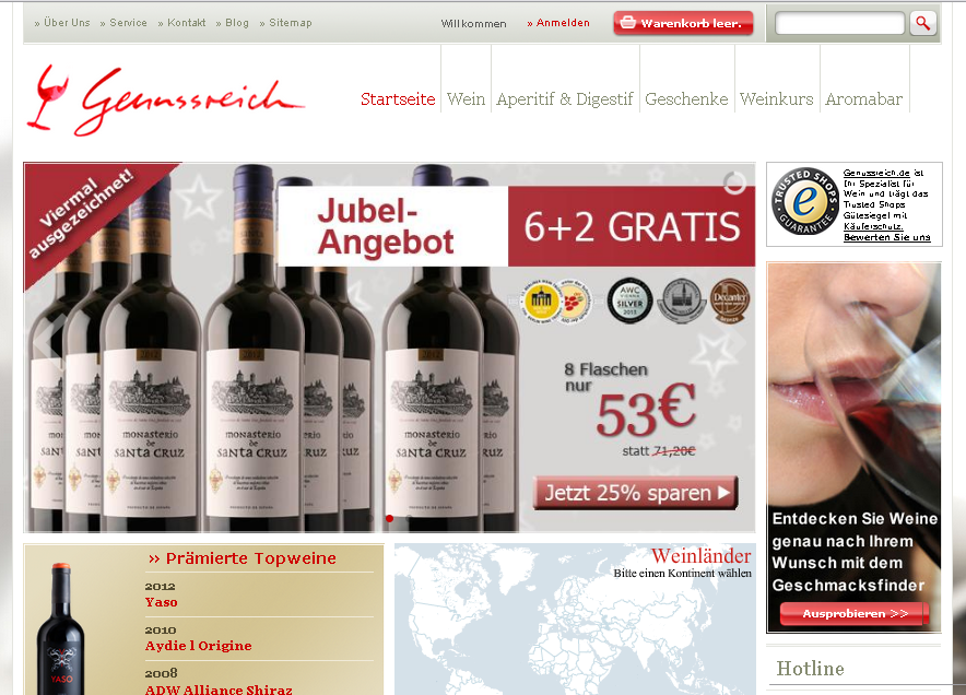 Genussreich Screenshot