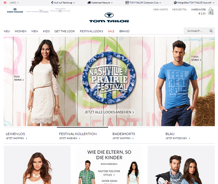 Tom Tailor AT Screenshot