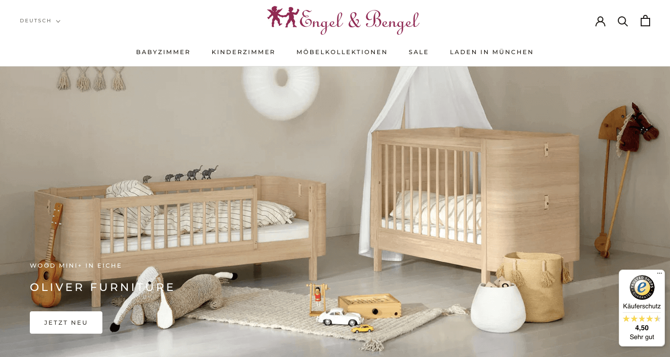 EngelundBengel.com Screenshot