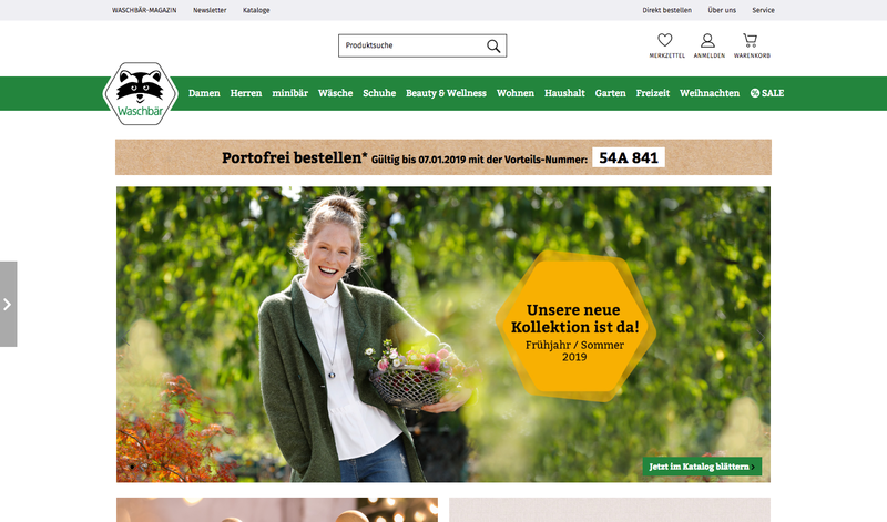 Waschbär Screenshot