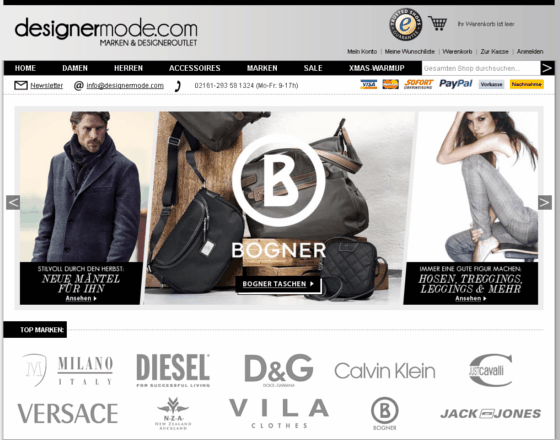 designermode.com Screenshot
