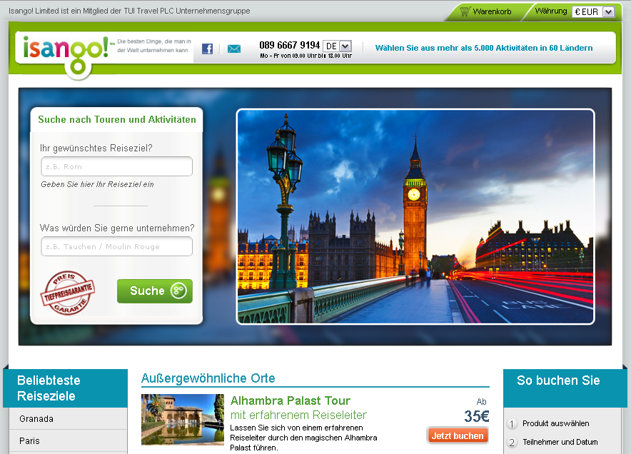 isango Screenshot
