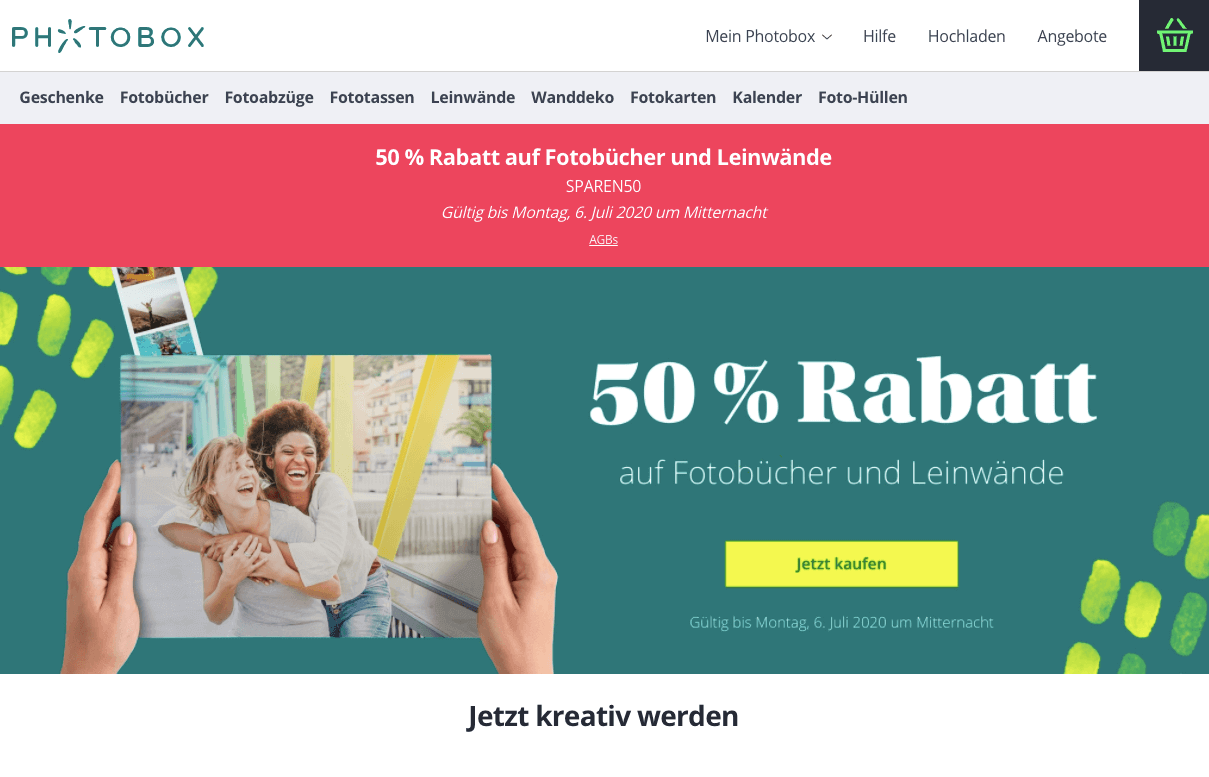 PHOTOBOX Screenshot
