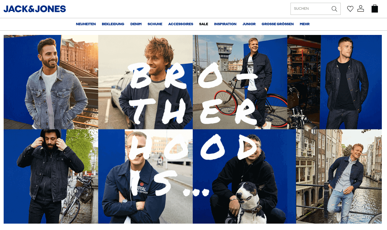 JACK&JONES Screenshot