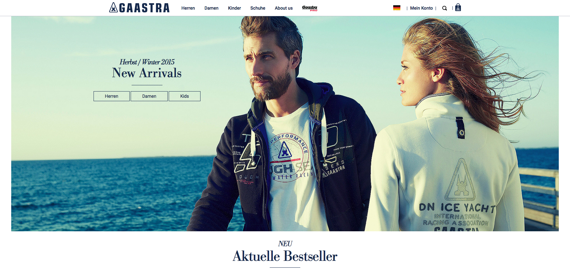 Gaastra eShop Screenshot