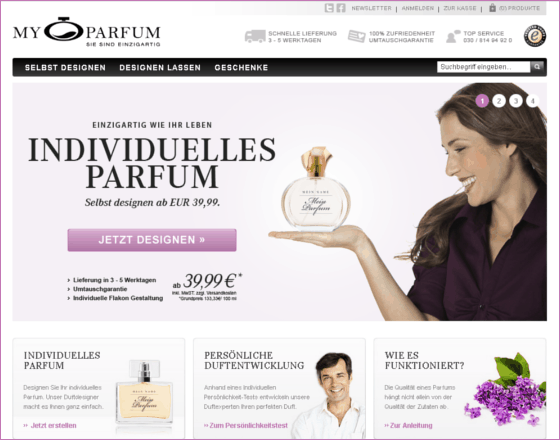 MyParfum Screenshot