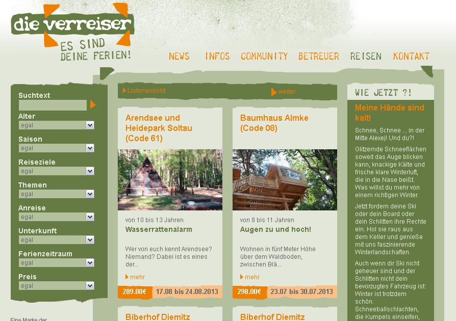 Die Verreiser Screenshot