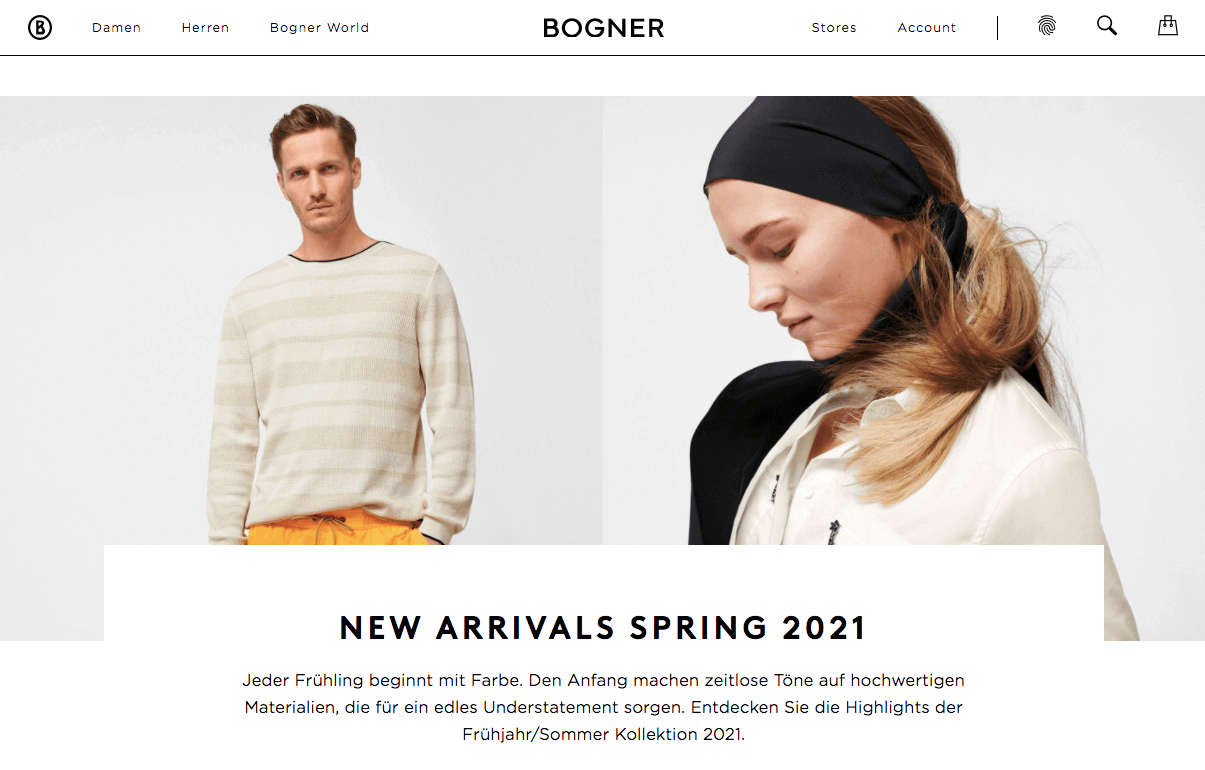 BOGNER Screenshot