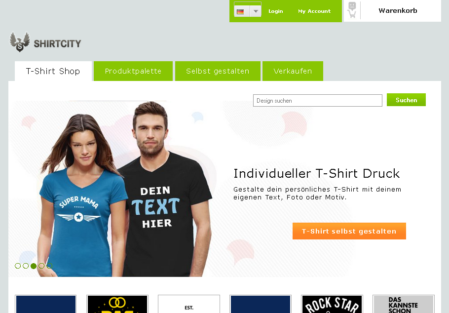 Shirtcity Screenshot