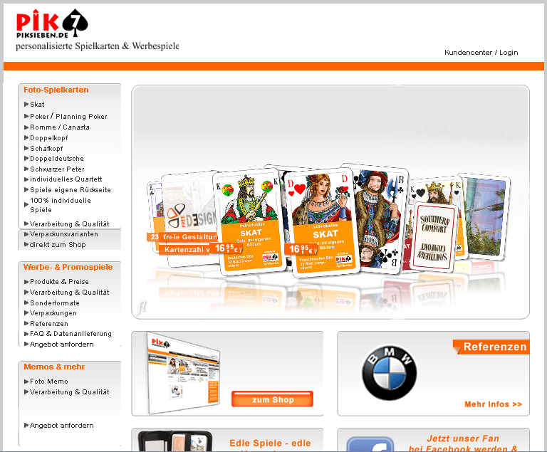 piksieben.de Screenshot