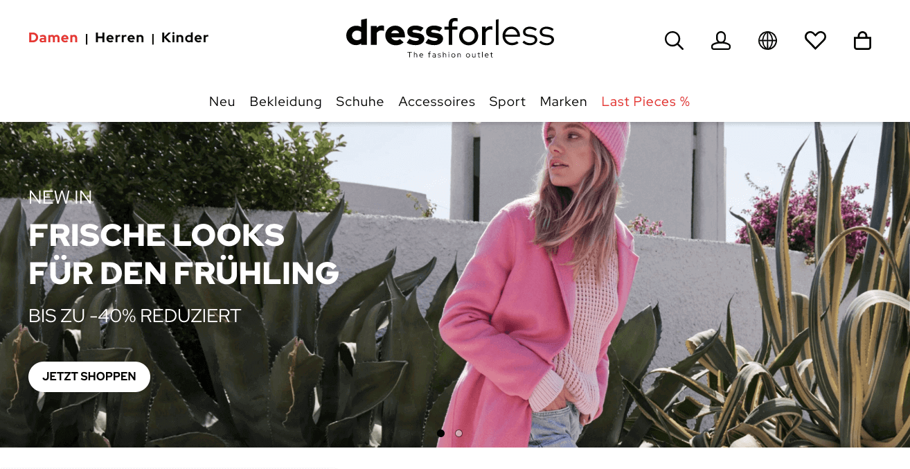 dressforless Screenshot
