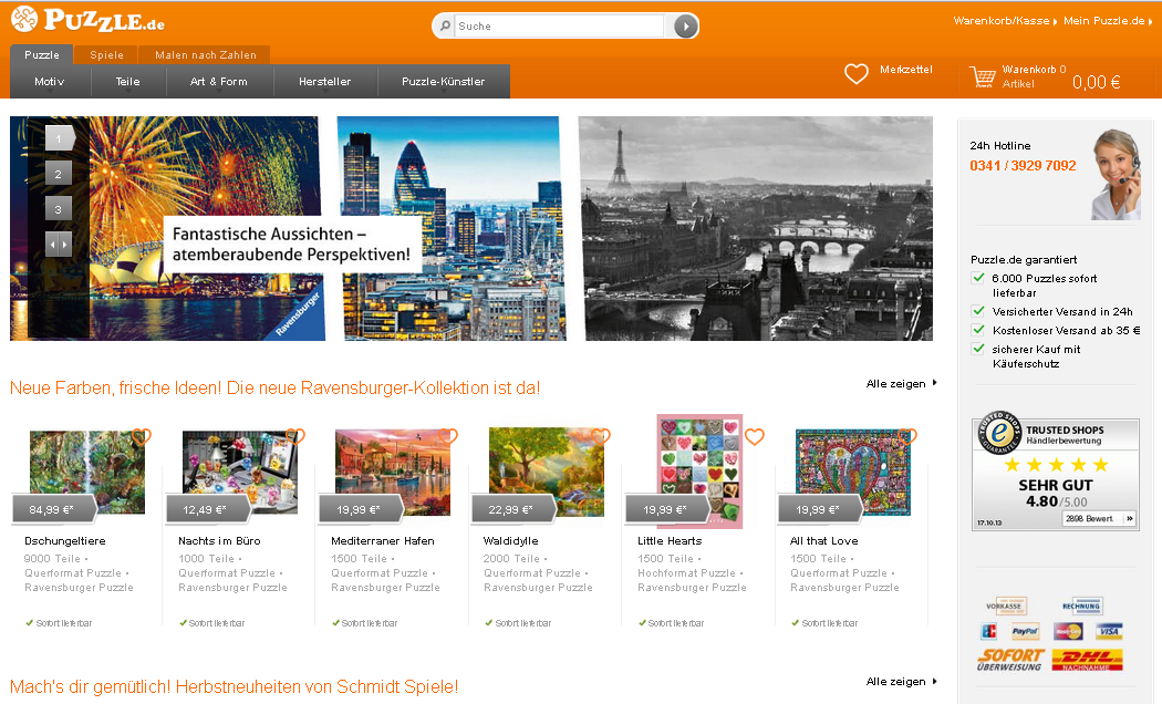 Puzzle.de Screenshot
