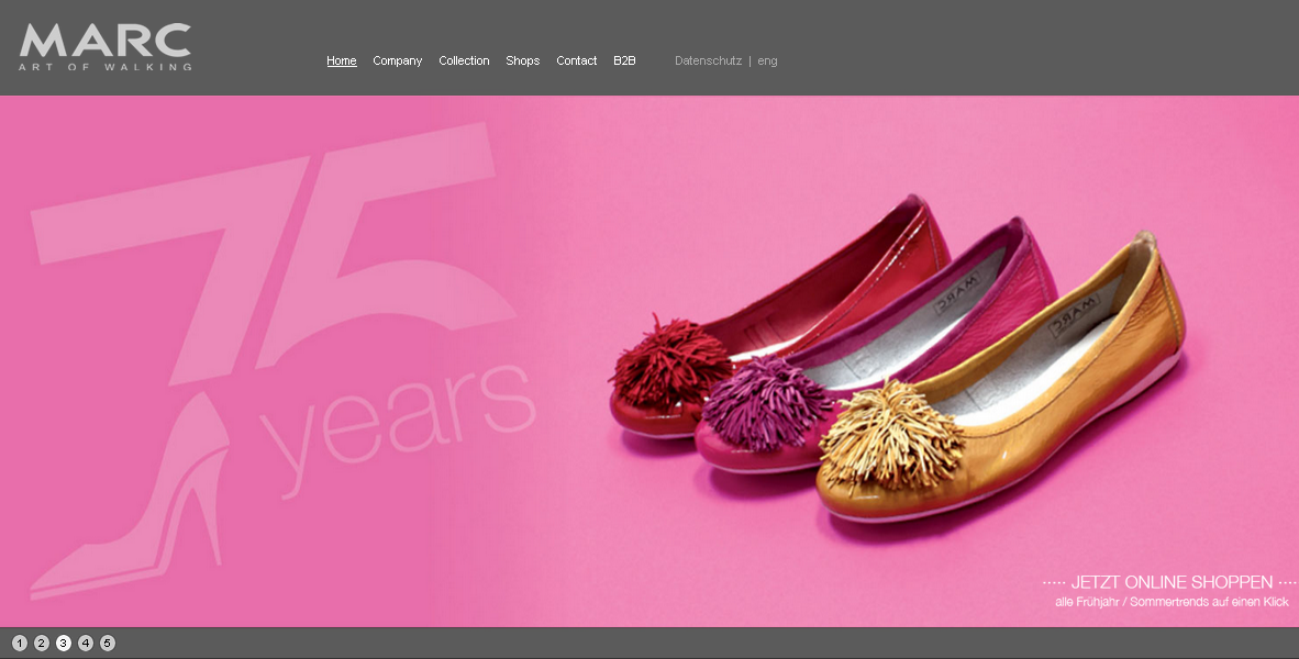 Marc Shoes Screenshot