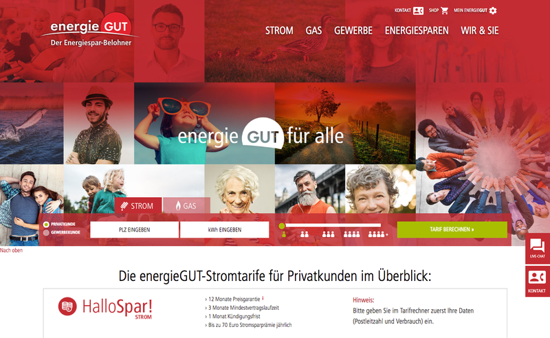 energieGUT Screenshot