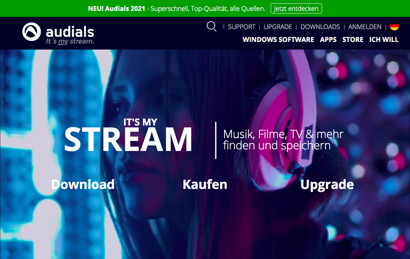 audials Screenshot