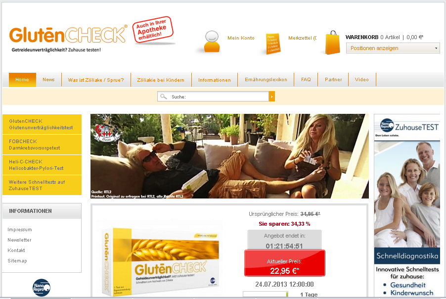 GlutenCheck Screenshot