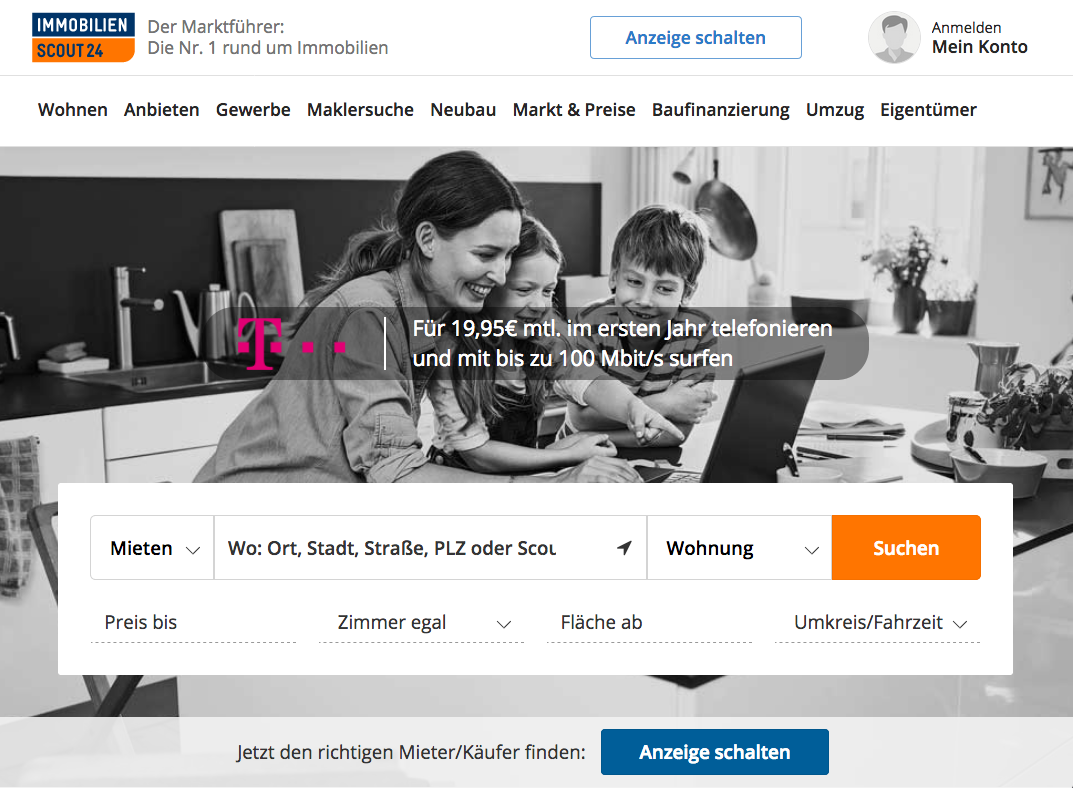 ImmobilienScout24 Screenshot