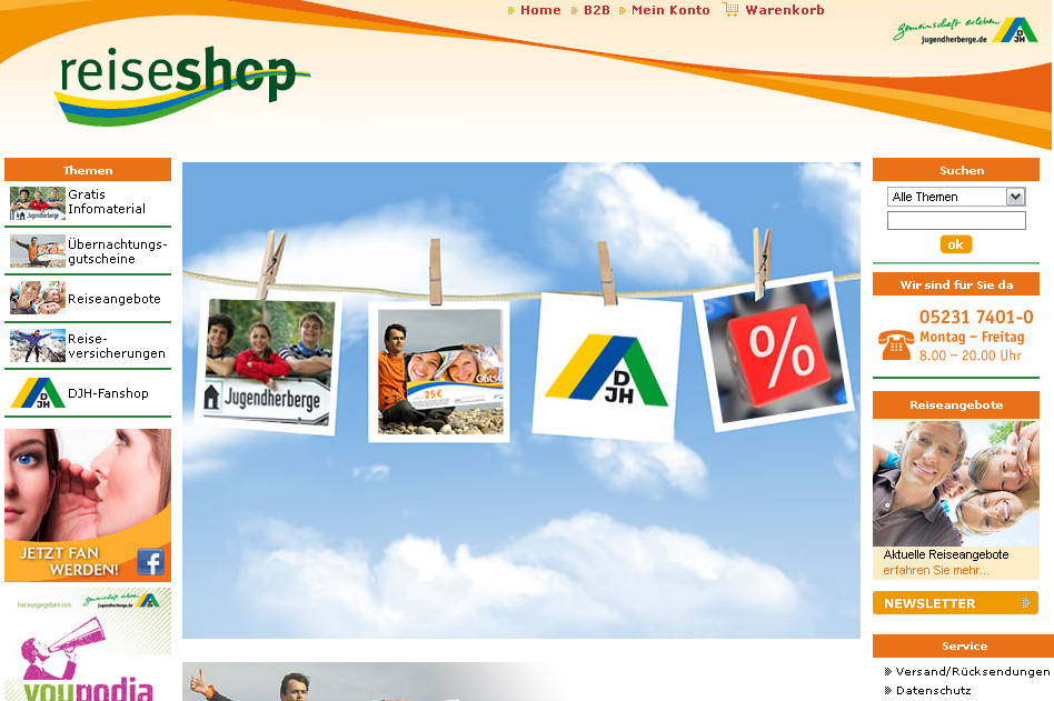 djh-shop.de Screenshot