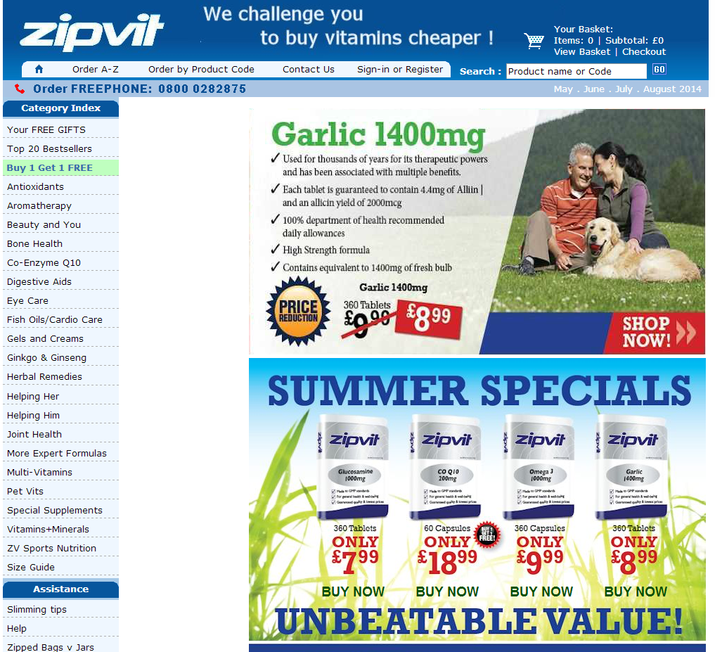 Zipvit Screenshot