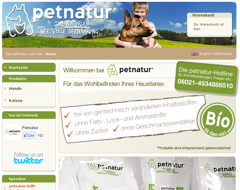 petnatur.de Screenshot