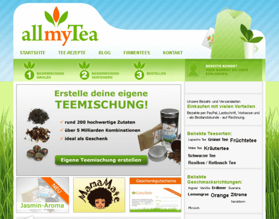 allmytea Screenshot