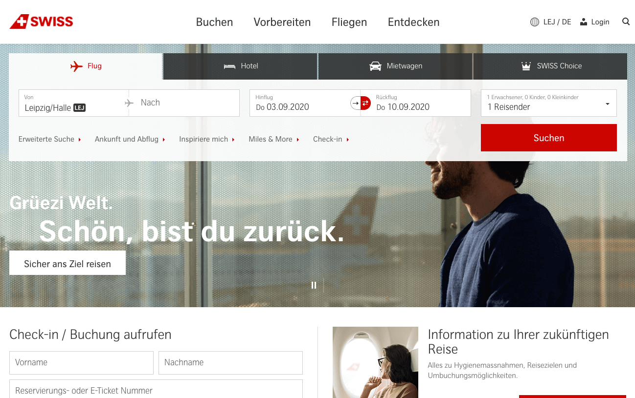 SWISS Screenshot