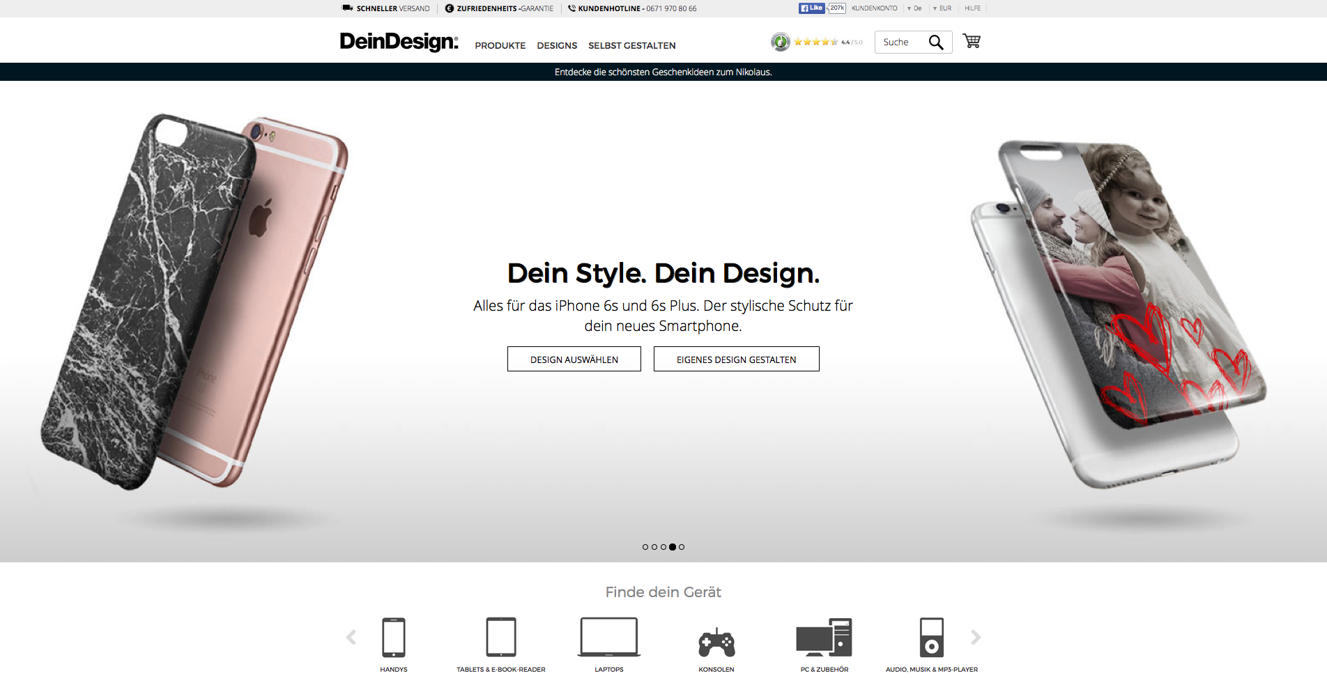 DeinDesign Screenshot