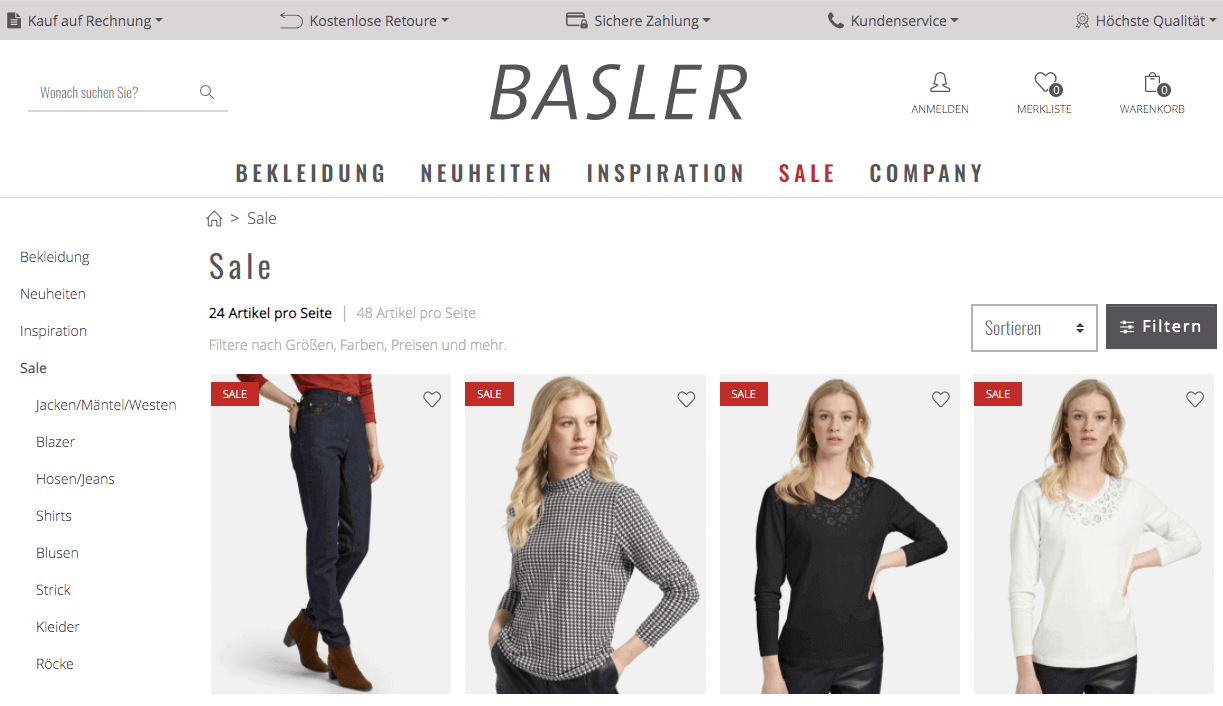 BASLER Screenshot