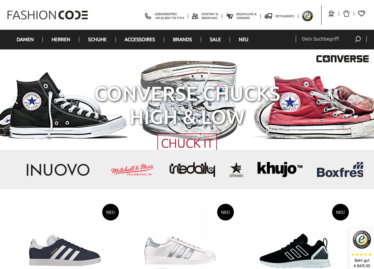 FASHIONCODE Screenshot