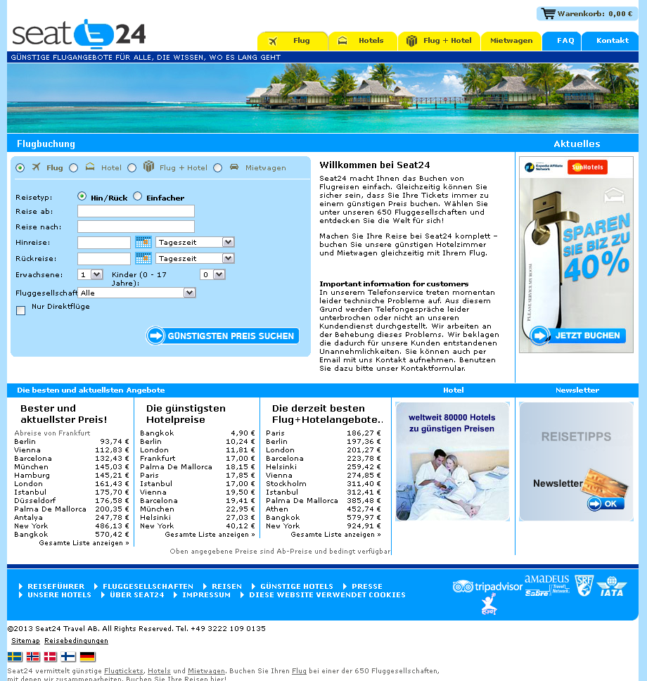 Seat24 Screenshot