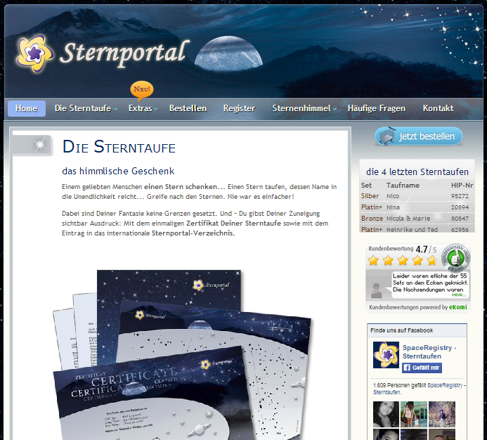 Sternportal Screenshot