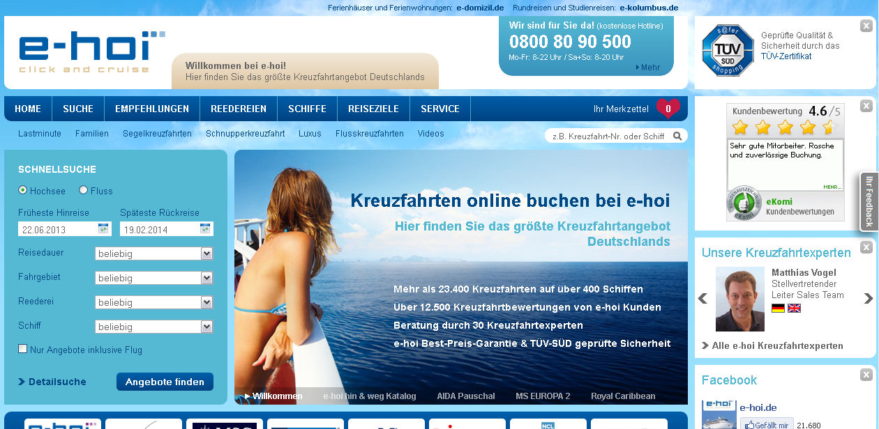 e-hoi.de Screenshot