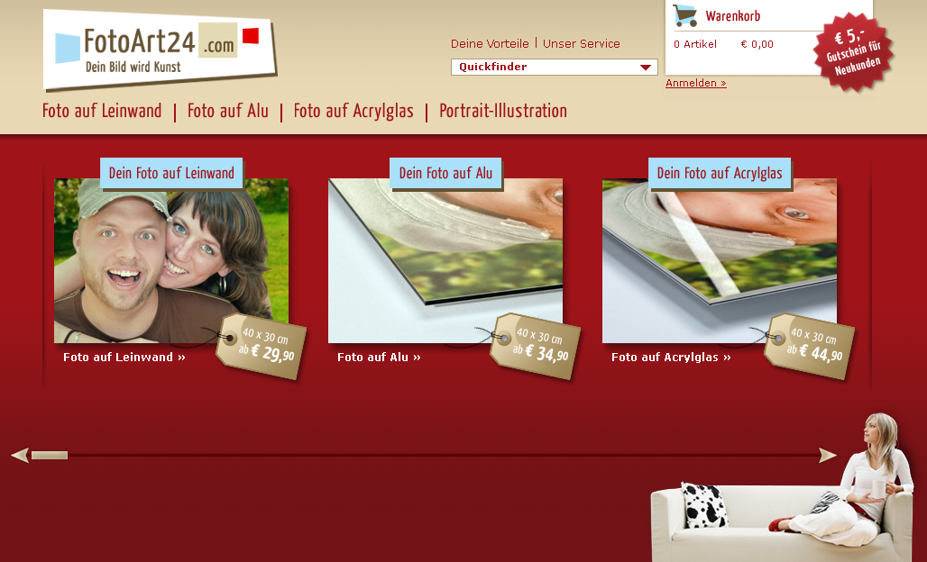 fotoart24.com Screenshot