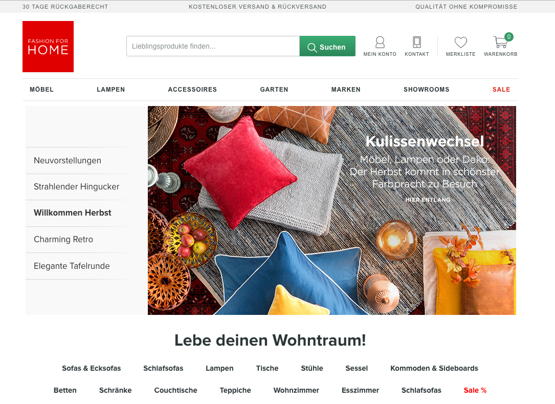 FashionForHome Screenshot