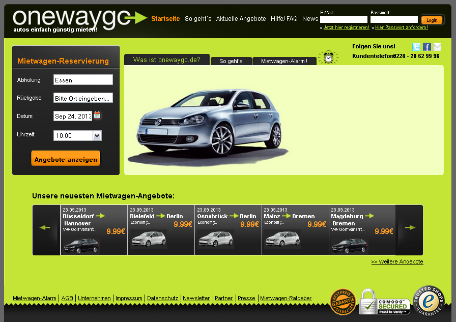 Onewaygo Screenshot
