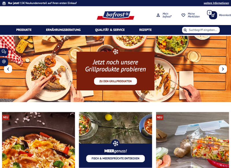Bofrost Screenshot