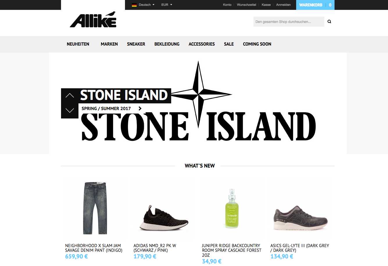 Allike Store Screenshot