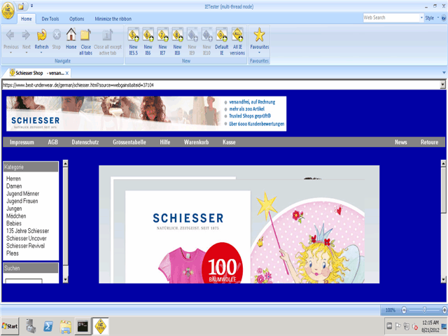best-underwear.de Screenshot