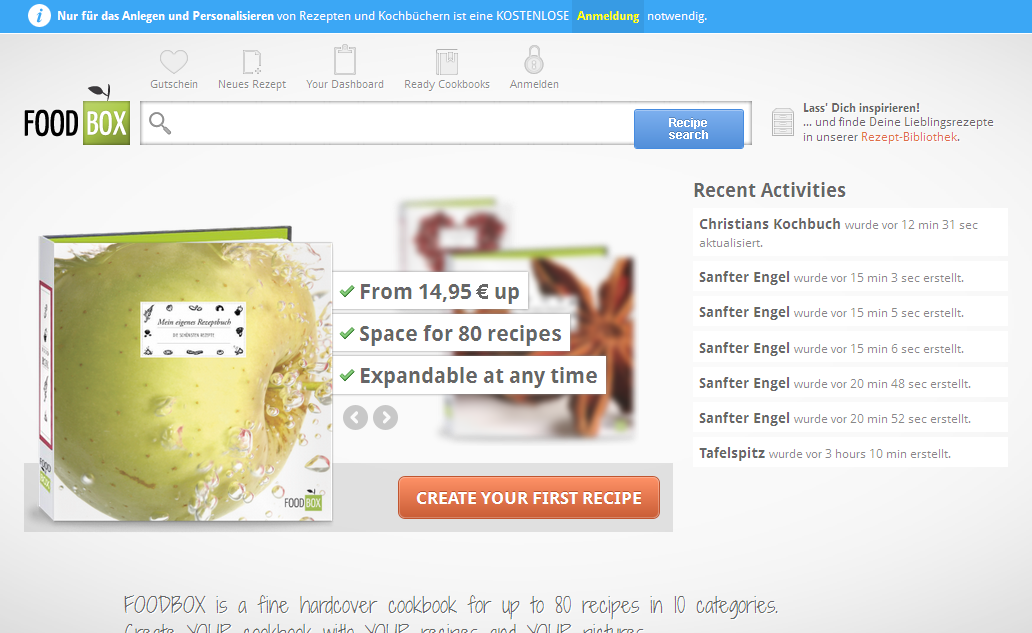 foodbox Screenshot