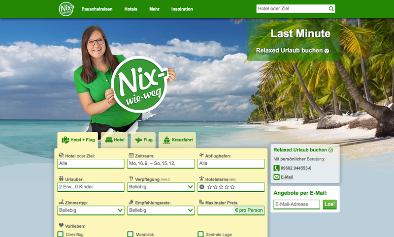 Nix-wie-weg.de Screenshot