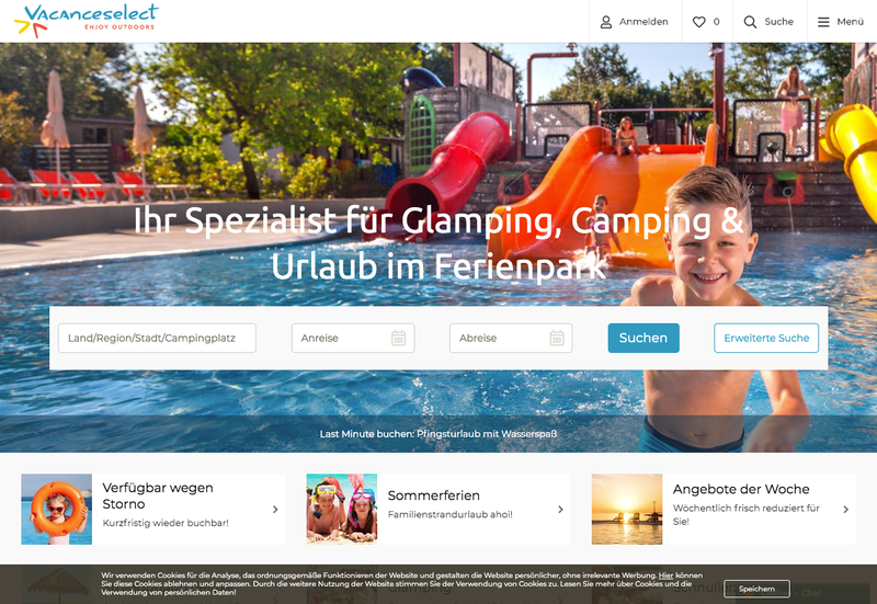 Vacanceselect Screenshot