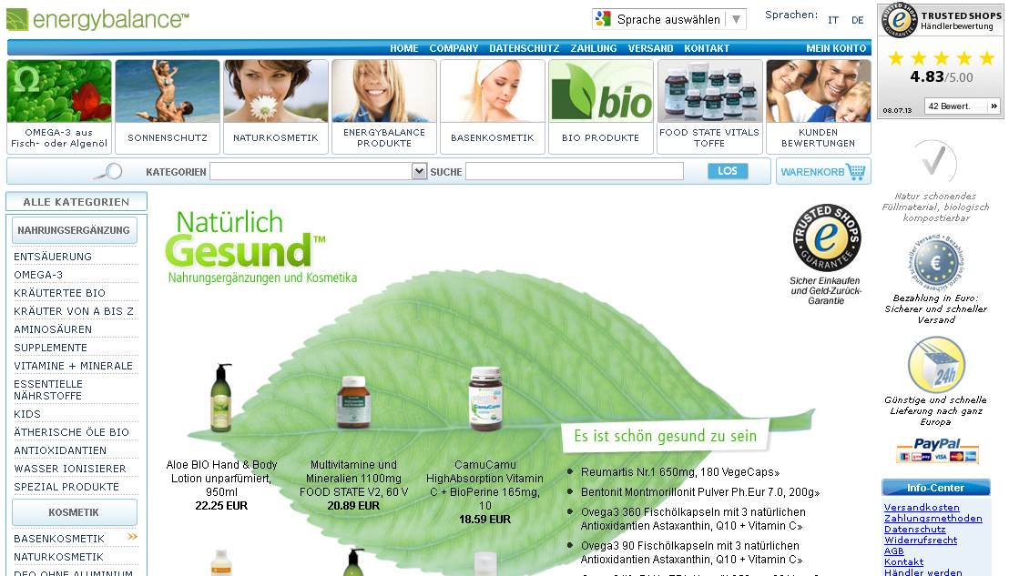 energybalance Screenshot