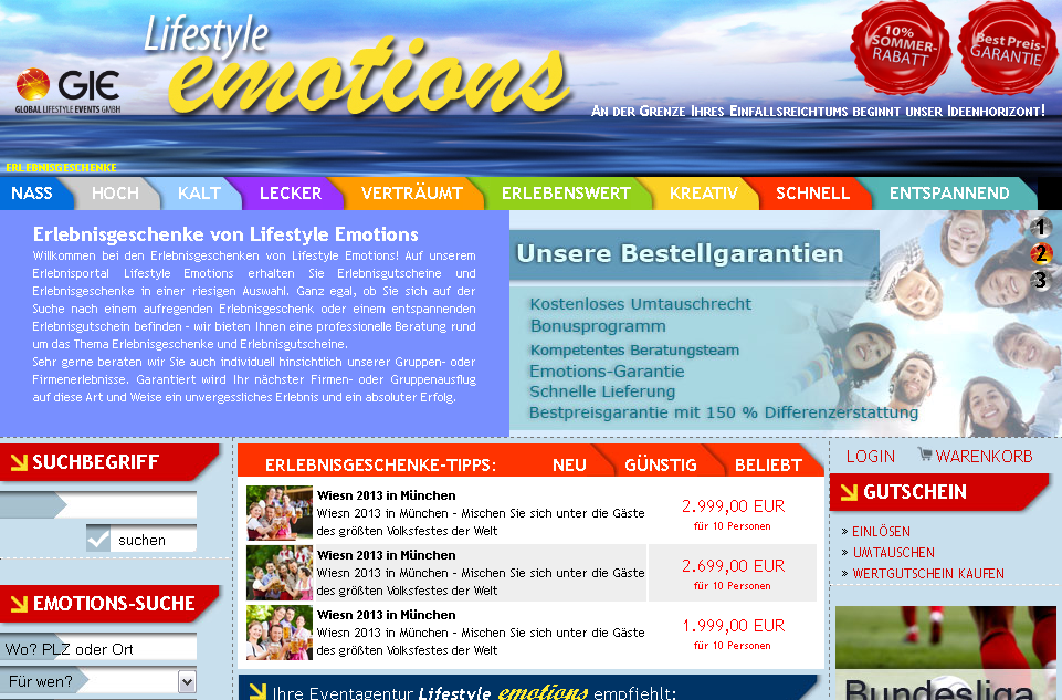 Lifestyle Emotions Screenshot
