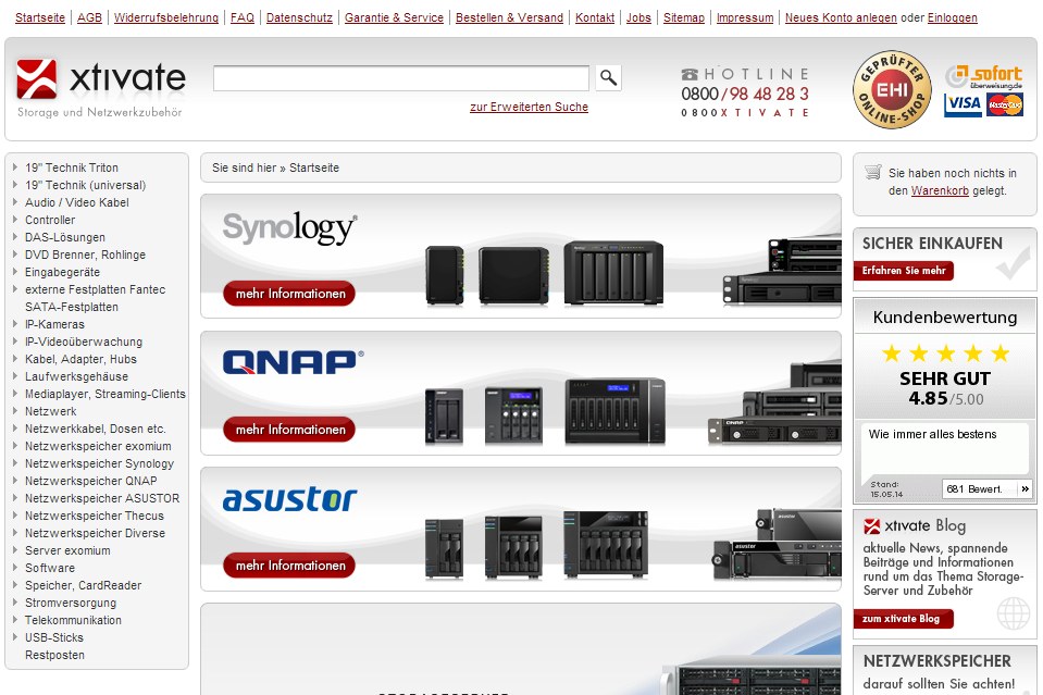 xtivate.de Screenshot