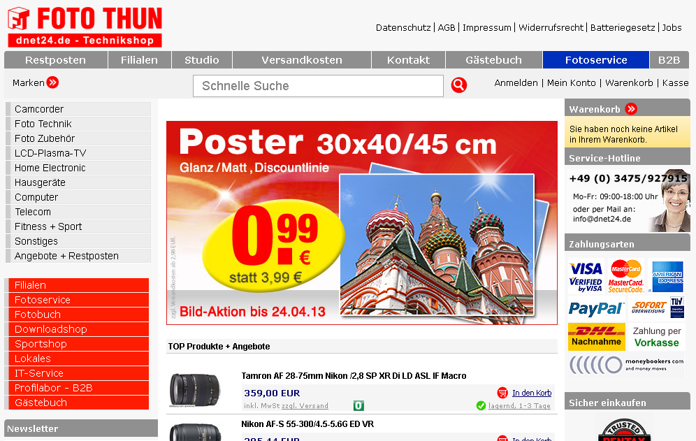dnet24.de Screenshot