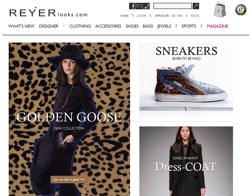Reyerlooks.com Screenshot